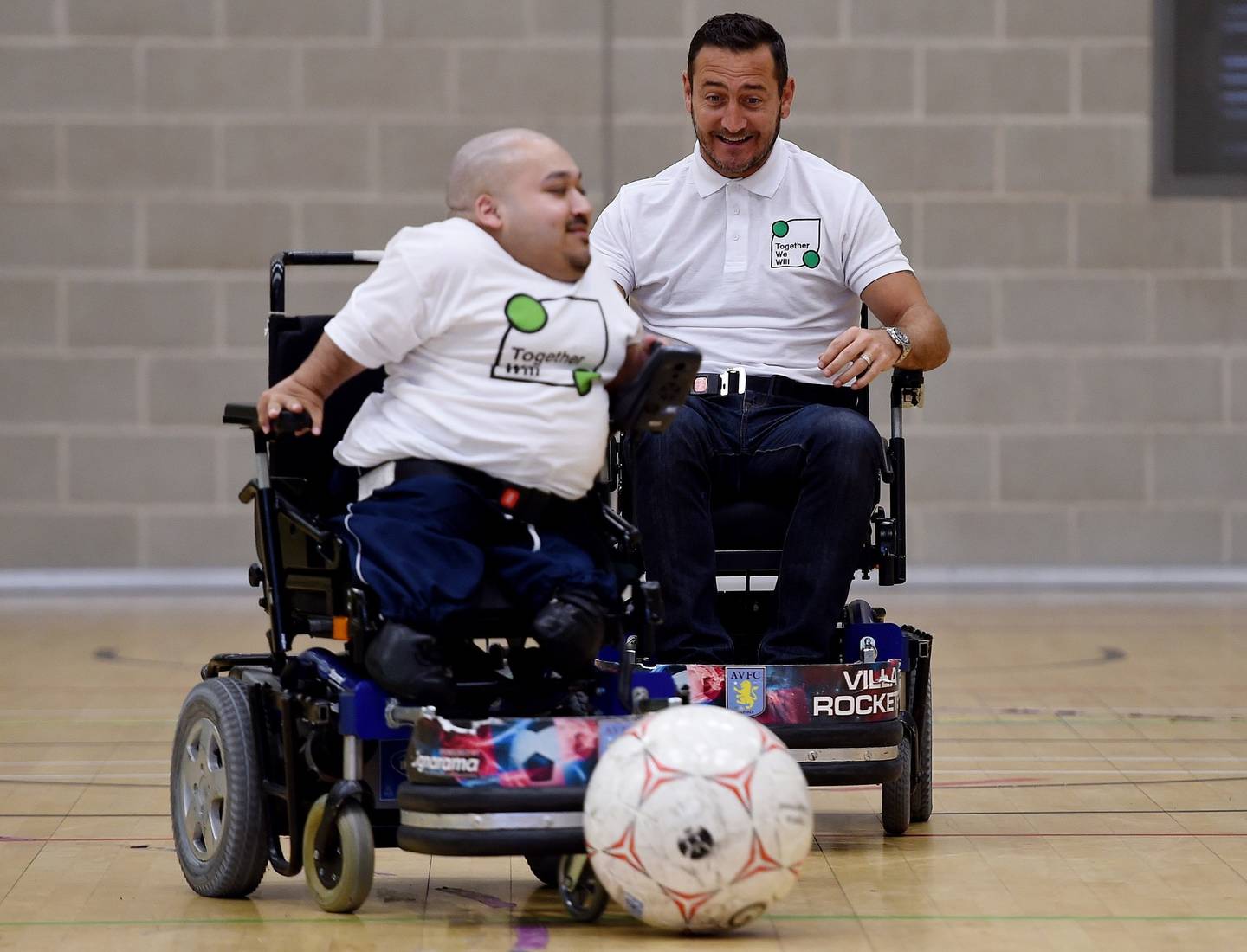 Powerchair footballer Amir becomes Together We Will ambassador