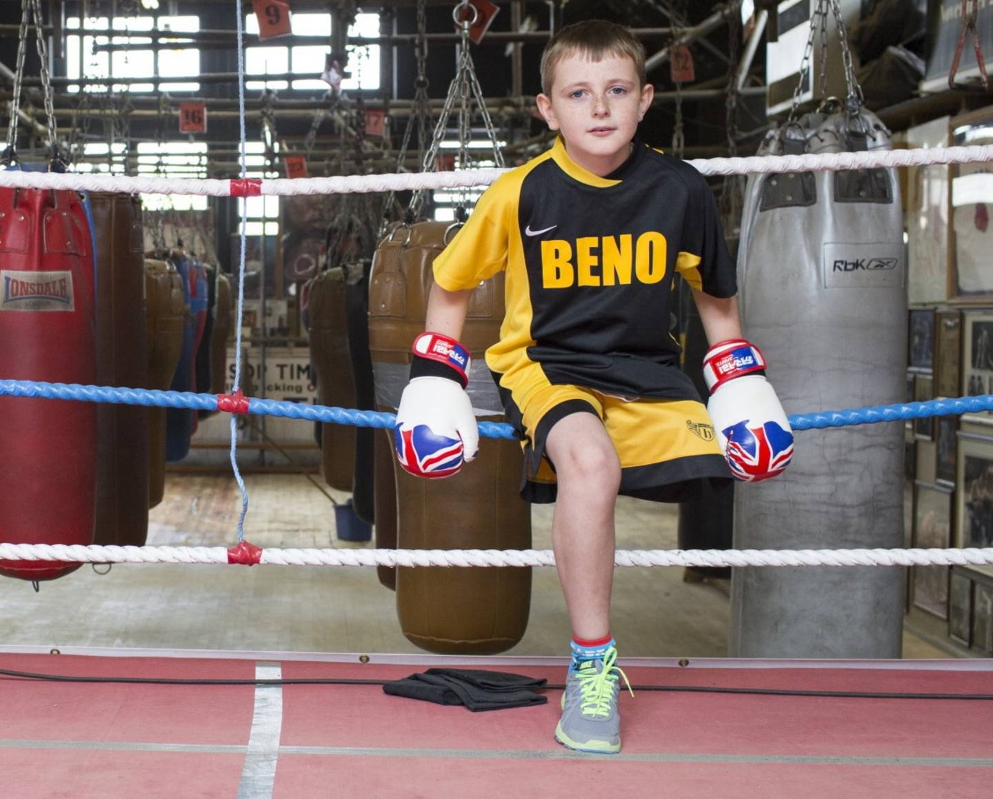 Ben boxing