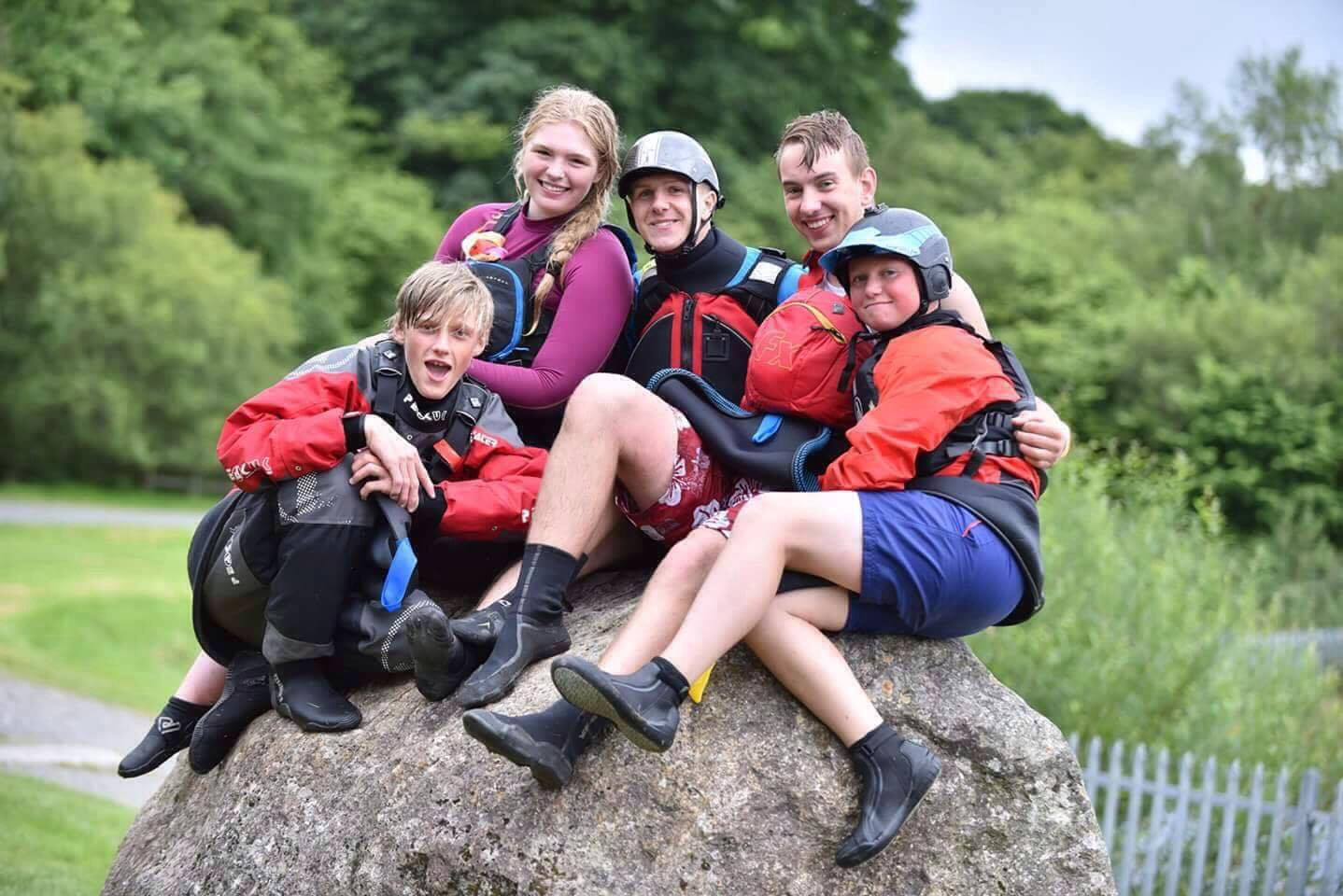 Mayo with friends made through kayaking