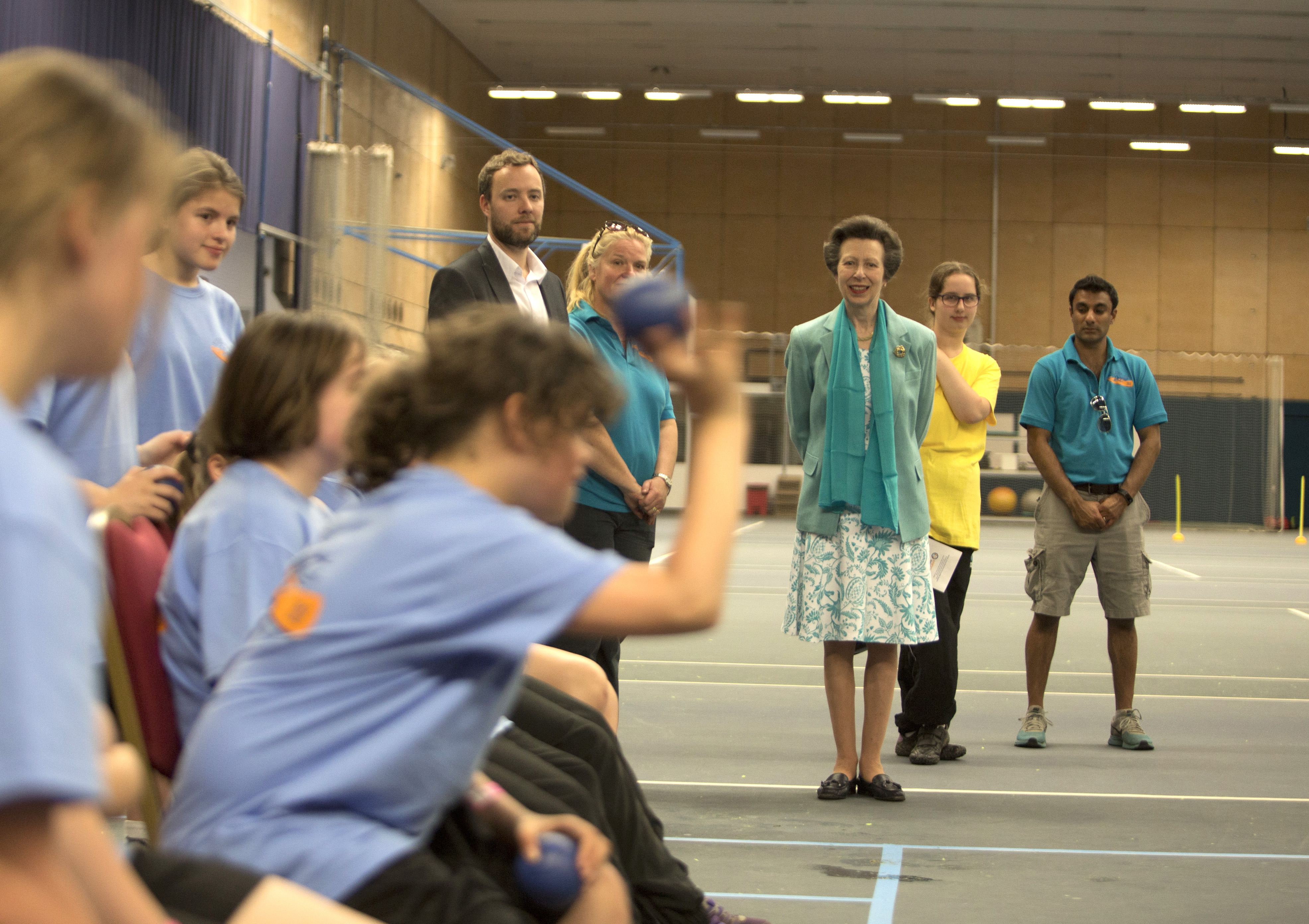 HRH The Princess Royal at the Rivertime Accessible Regatta