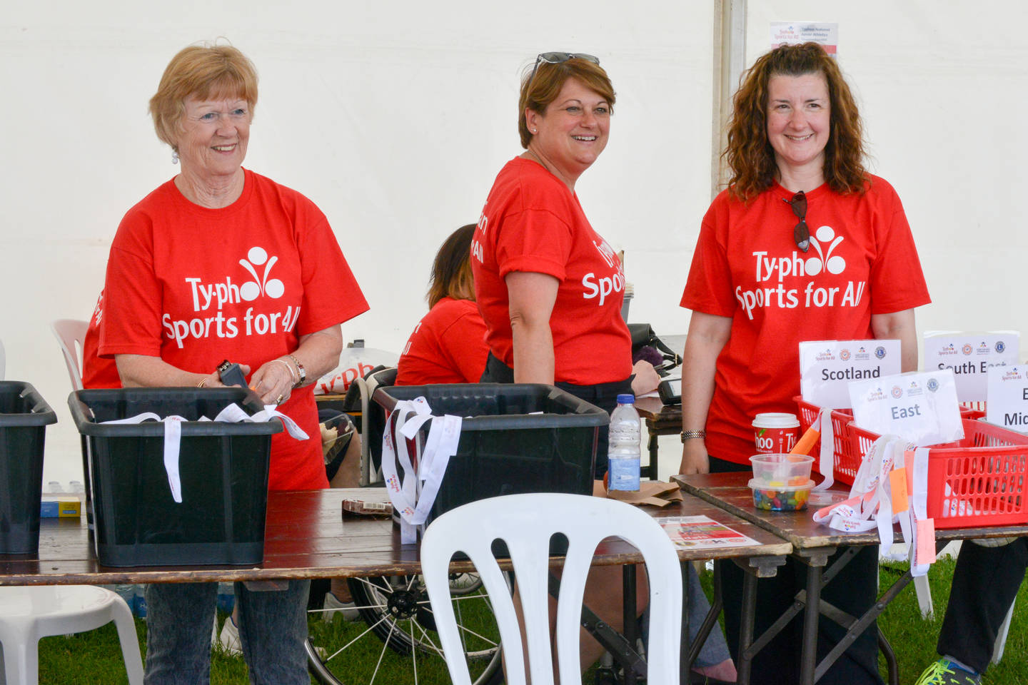 Athletics volunteers