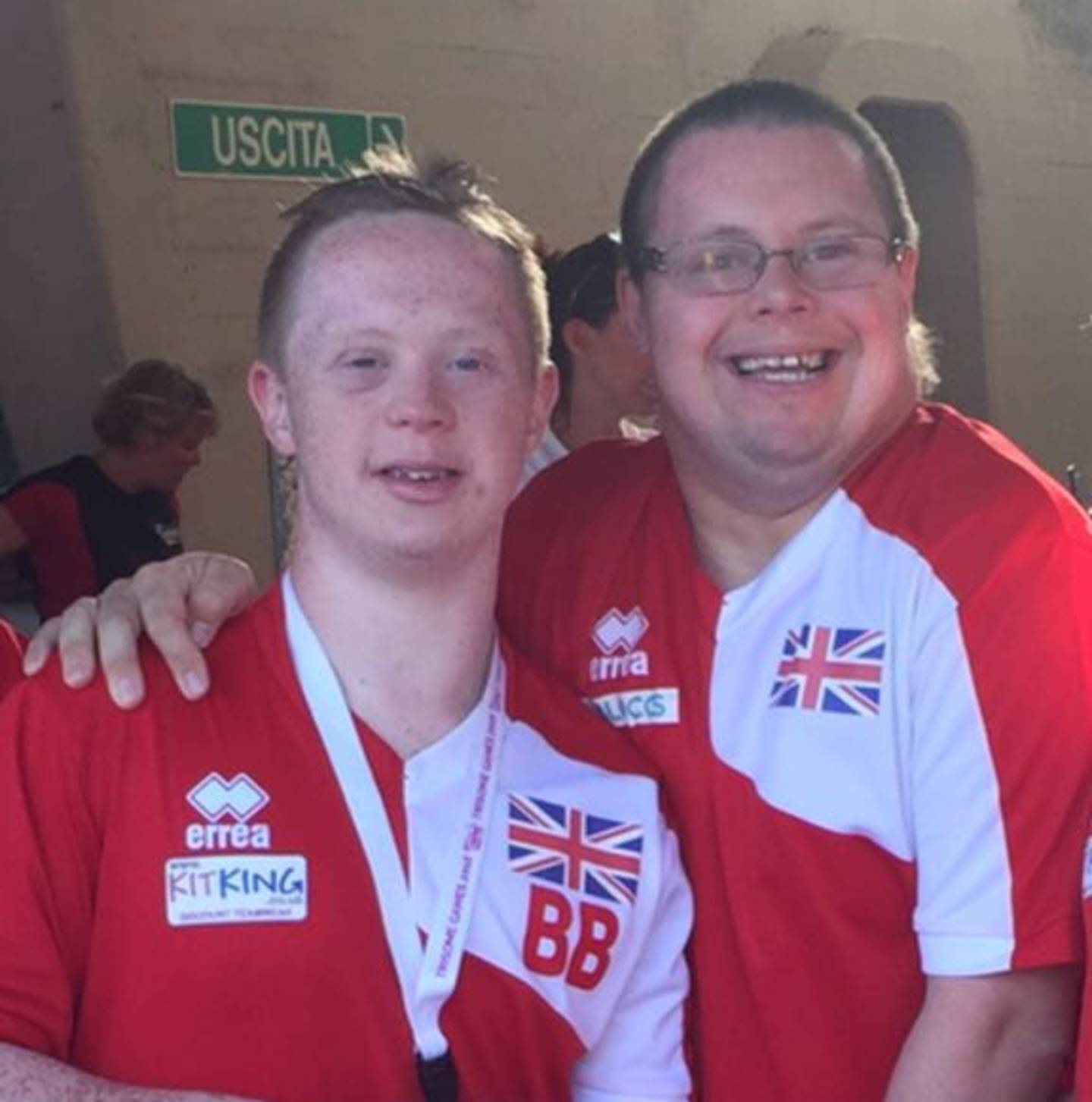 Billy Birchmore (left), Mark Holmes (Right) GB Team to Inas World Swim Mexico (2017)