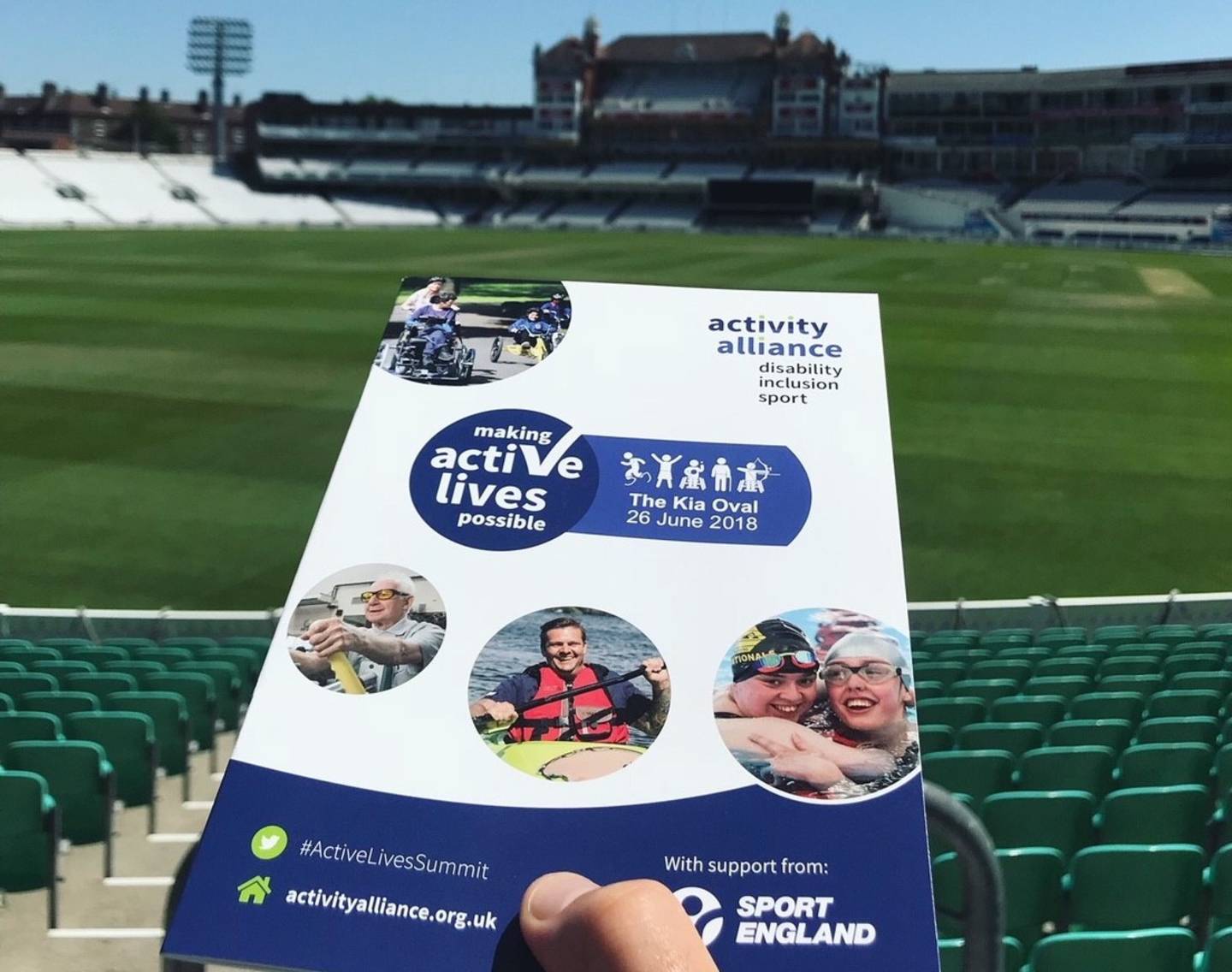 Making Active Lives Possible Summit at The Kia Oval