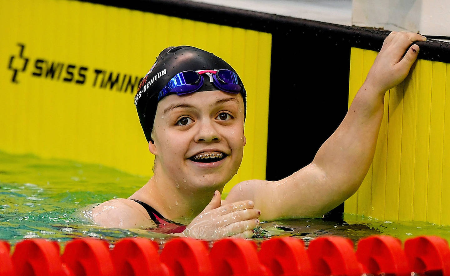 British para-swimmer Maisie Summers-Newton