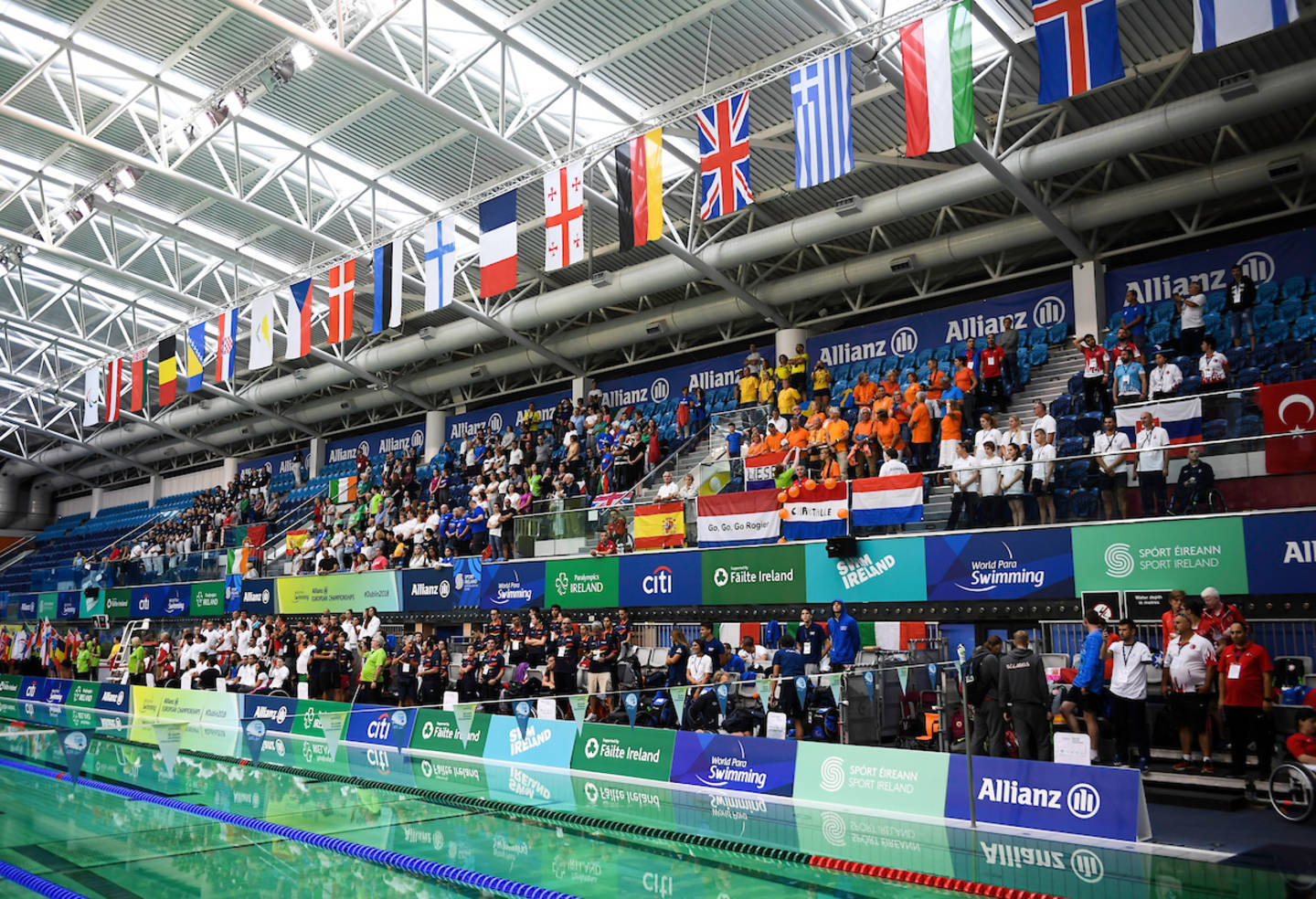 Image of Dublin swimming pool for Para Swimming European Championships