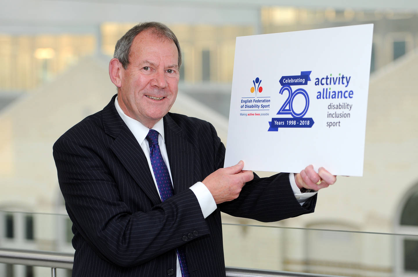 Charles Reed at the charity 20 year celebration