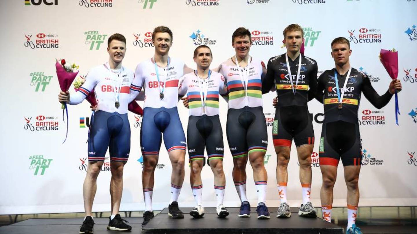 Winners at Manchester Para-Cycling International 2019