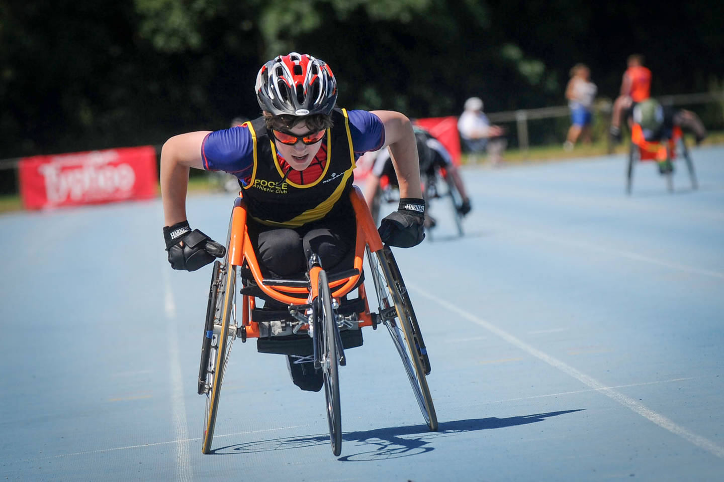Wheelchair race - National Junior Athletics 2018