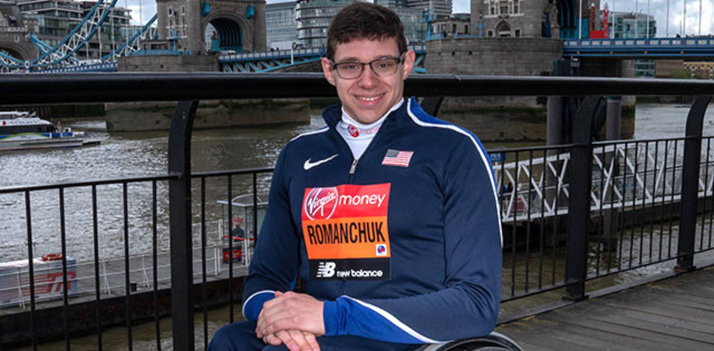 Daniel Romanchuk at the Marathon