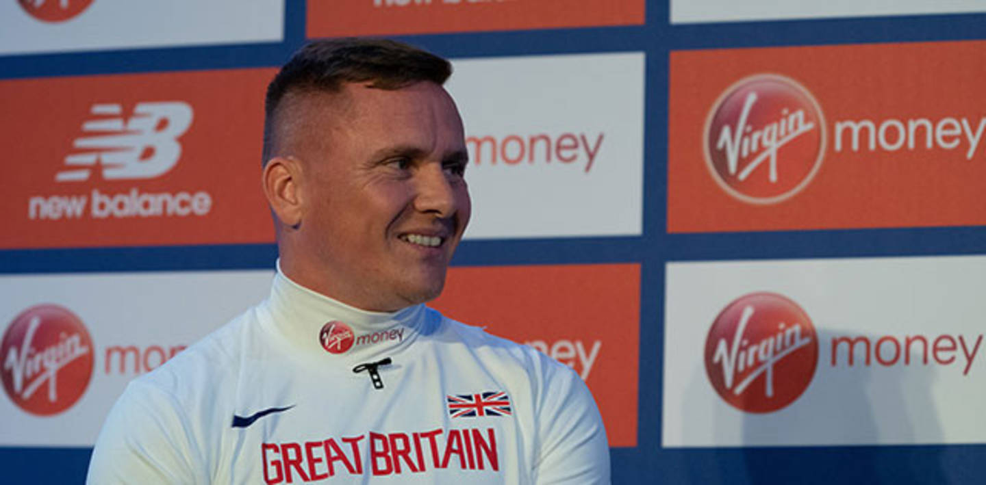 David Weir in the 2019 press conference