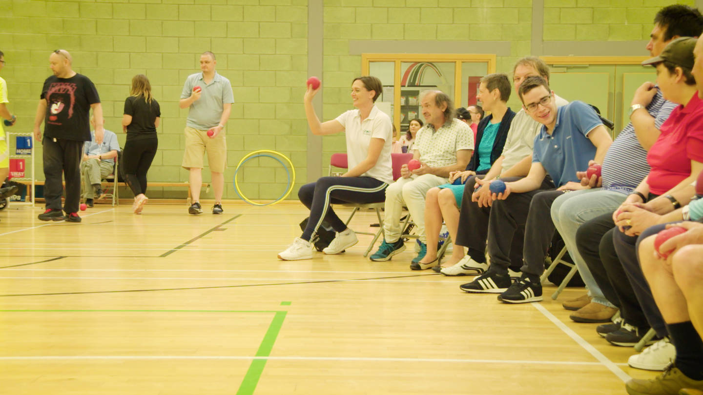 Sport for Confidence Boccia session 