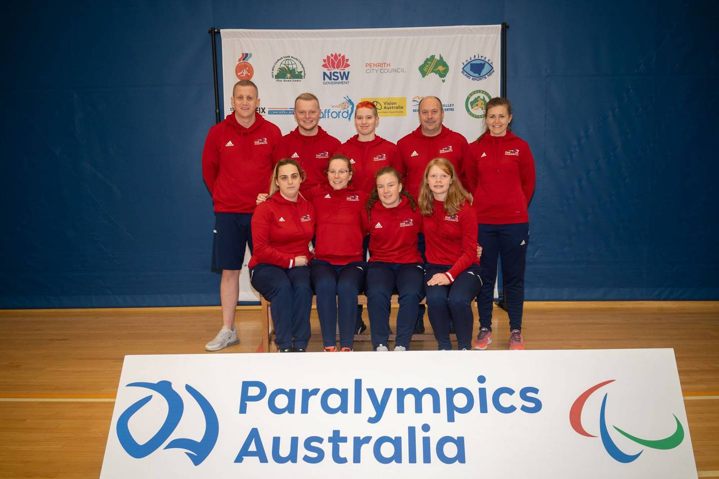 Under 19 women's GB team photo