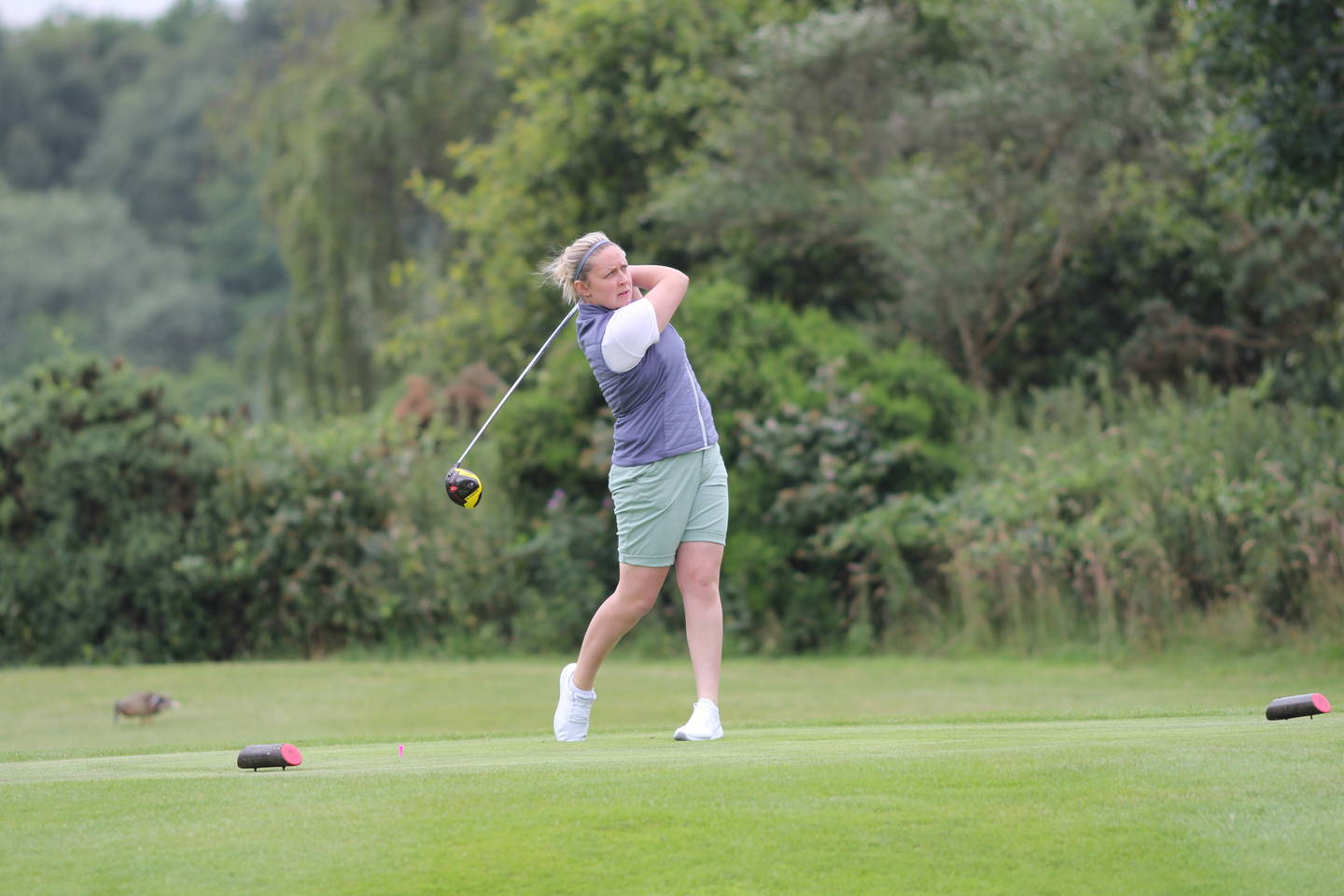 England deaf golfer Donna Serridge-Cross 