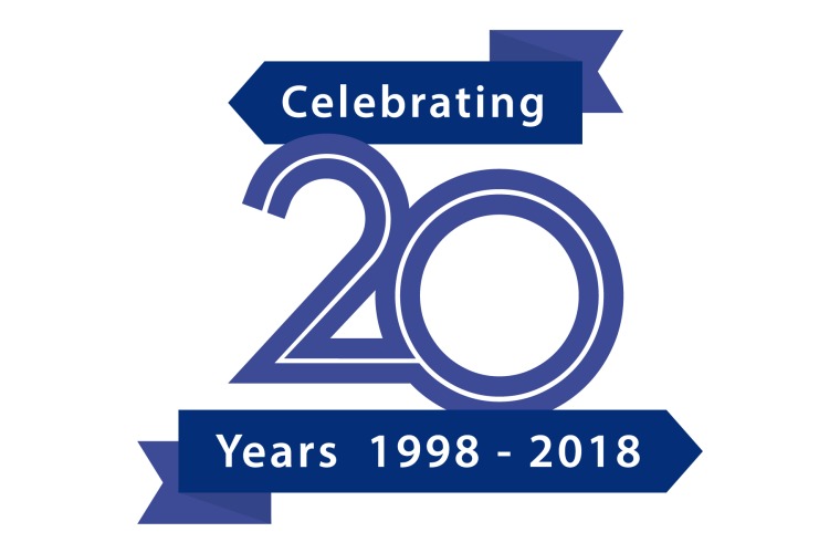 Activity Alliance celebrating 20 years graphic 1998-2018