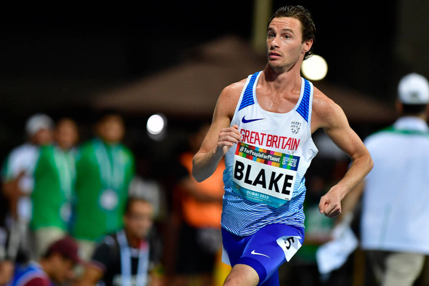 Paul Blake, GB para athlete competing at World Para Athletics Championships 2019 in Dubai