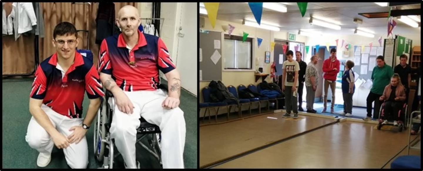 Love Fisher Brown Award winners in action at their bowls club