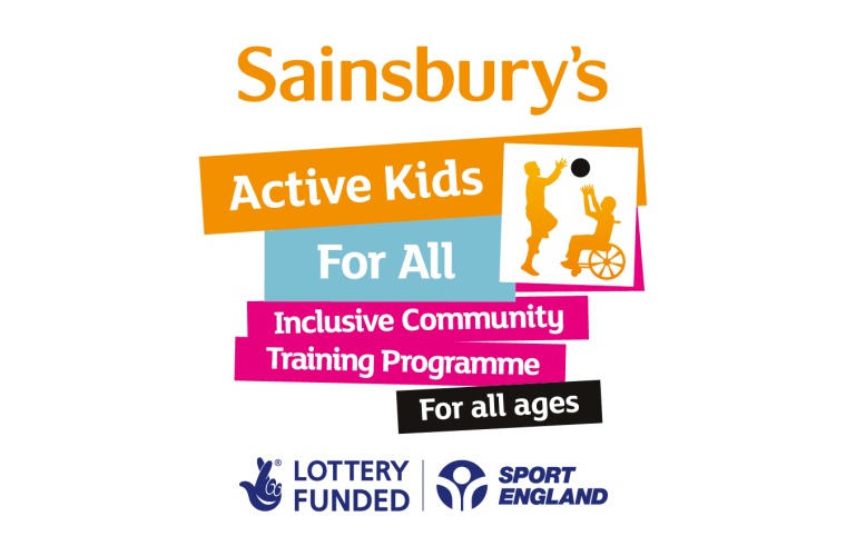 Sainsburys AKFA Community logo Sport England