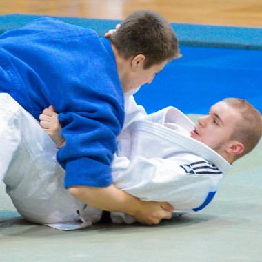 Connor playing Judo