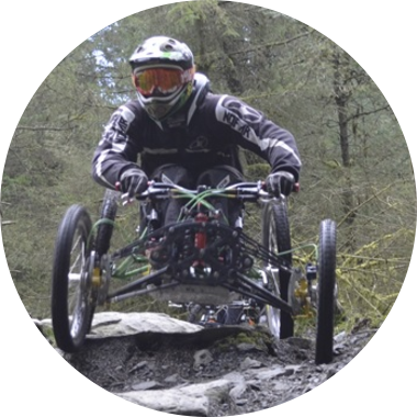 Phil Hall, mountain biking