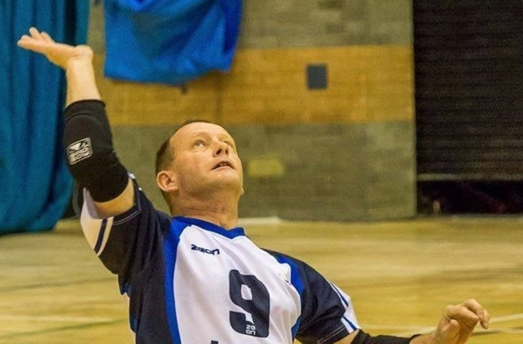 Mike Stoneman, sitting volleyball player