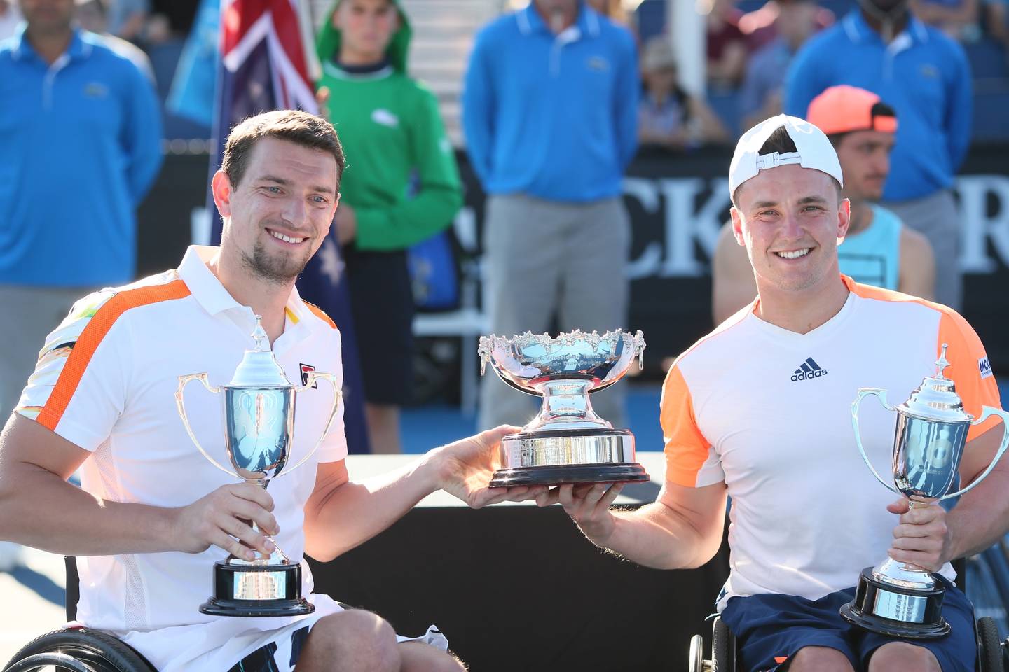 Reid and Joachim lift trophy Australian Open 2017