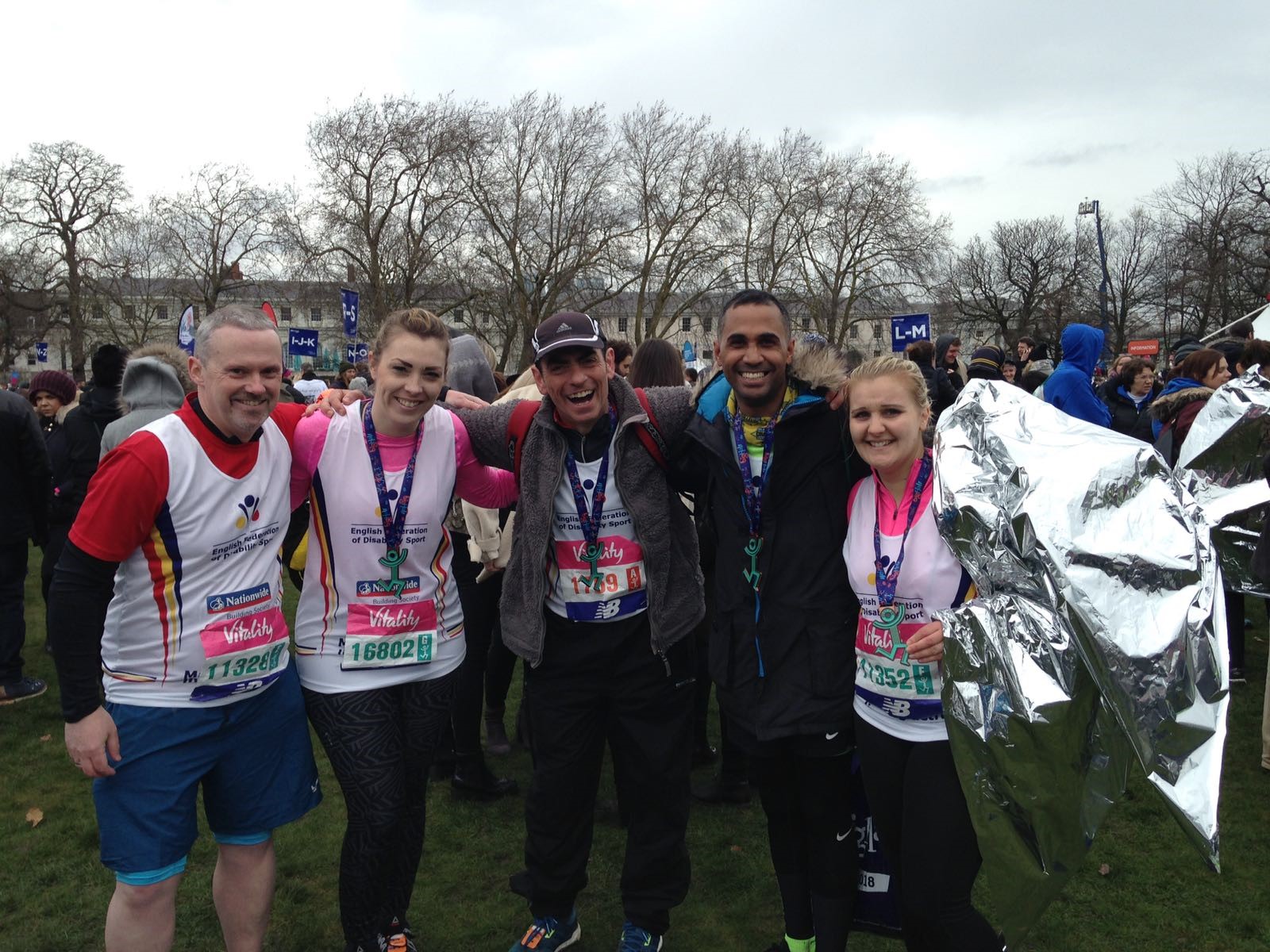 Team Nationwide Takes On The Big Half For EFDS Activity Alliance