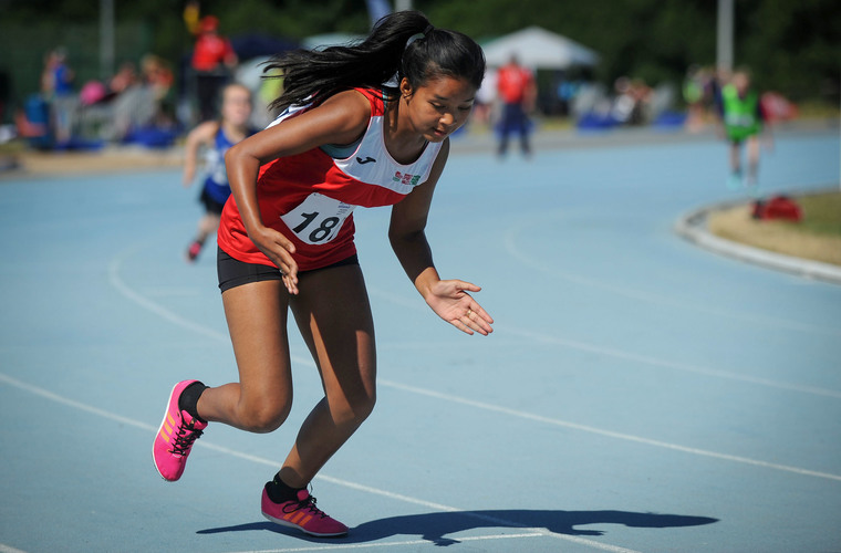 Junior athlete from Wales