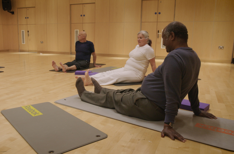 Yoga group