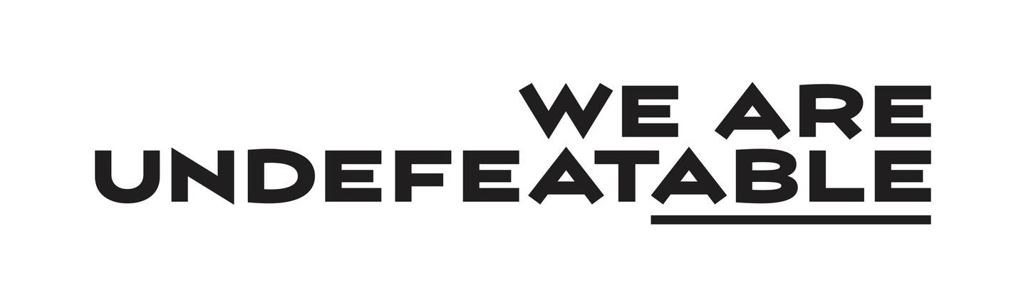 We are Undefeatable logo