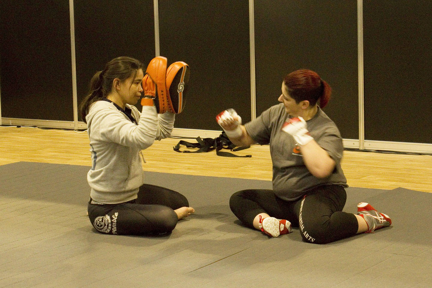 Adaptive Martial Arts session