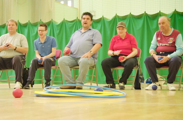 Sport for Confidence Boccia sessions