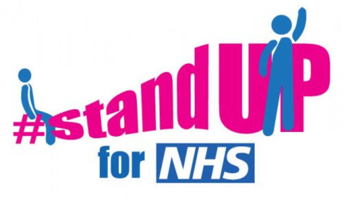 Move it Lose it - Stand up for NHS campaign logo