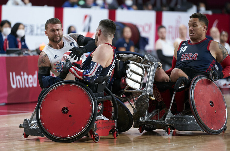 ParalympicsGB wheelchair rugby team beat USA in final, Tokyo 2020