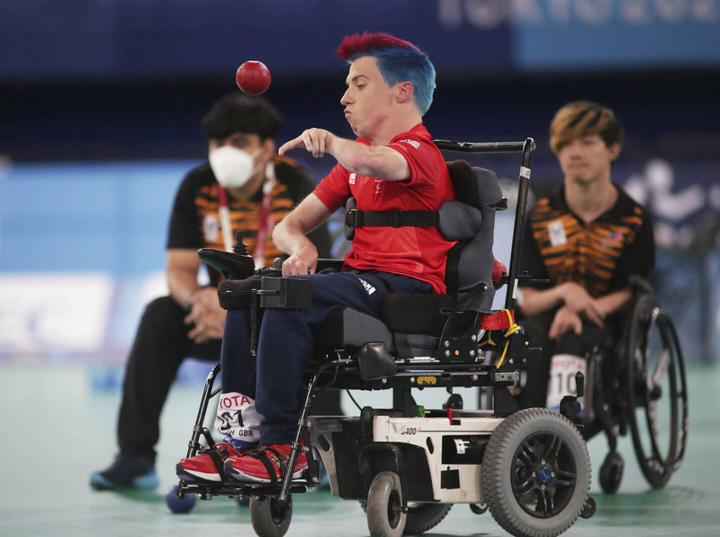 David Smith wins gold in individual BC1 mixed boccia