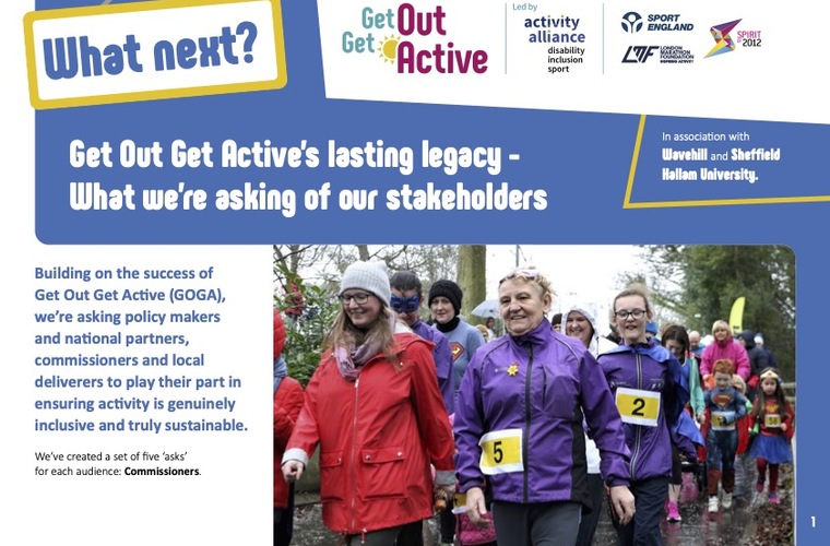 GOGAs lasting legacy B what we're asking of our stakeholders England Accessible v4