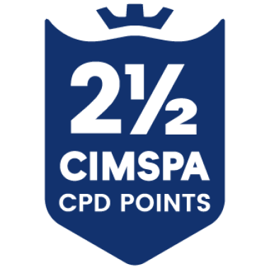 CIMSPA 2.5 points logo