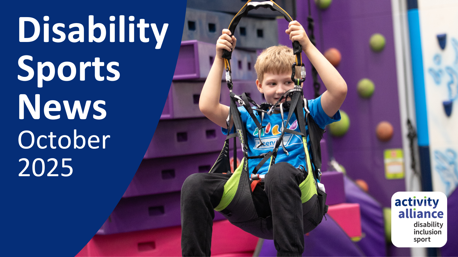 Activity Alliance | News | Disability Sports News October 2025   Activity Alliance | Disability Inclusion Sport