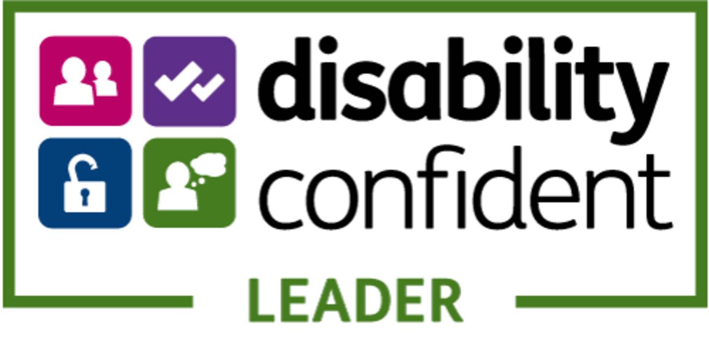The Disability Confident Leadership logo