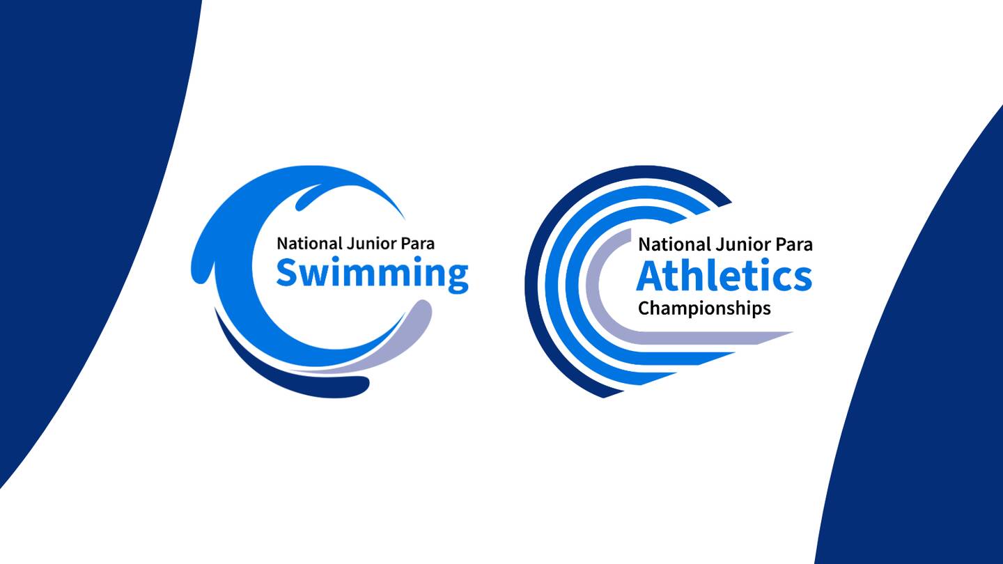 The Junior Athletics Championship and Swimming Meet logos.