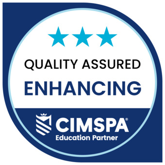 CIMSPA Quality assured enhancing logo